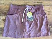 Avalanche Women's Mauve Rose Poly Blend Skort Size Large‎ RN#63619 NWT