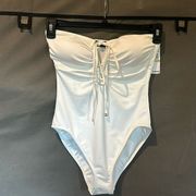 NWT  Strapless swimsuit