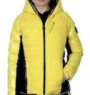 NWT BODY GLOVE  HOODED DOWN PARKA COAT In DANDELION MEDIUM