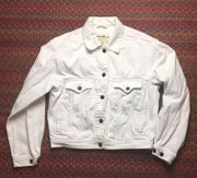 WHITE DENIM EDDIE BAUER JEAN JACKET