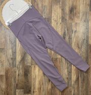 Oysho Purple Leggings Womens Size Large High Rise