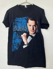 Michael Buble Women's Size Small Concert World Tour 2013 Band Tee OFFICIAL MERCH