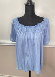 New Direction s Light Blue Blouse Size Medium