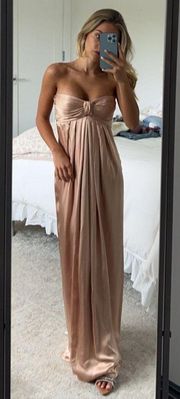 Strapless Maxi Dress