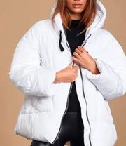 white puffer jacket