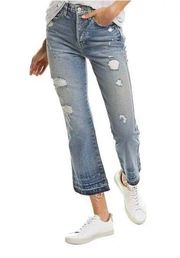 the Styx distressed jeans multi button front size 29