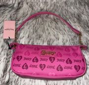 NWT Juicy Couture Juicy Pink Girls Just Wanna Have Fun Shoulder Bag