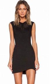 NWT BLESSED ARE THE MEEK X-ray Black Dress - size 1