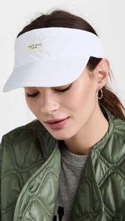 Rag & Bone White Logo Visor 