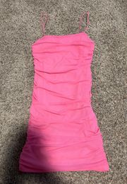 Hello Molly Pink Bodycon Dress