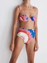 New Madewell Agua Bendita Alicia Bikini Bottom Size Medium