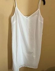 Club Monaco white silk slip 8