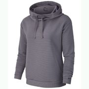 Nike  Gunsmoke Gray Dri-FIT Fleece Loose Fit Training Hoodie Size Medium