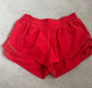 Red Hotty Hot Shorts 2.5”