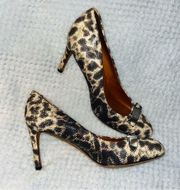 Marc by Marc Jacobs Marc Jacobs Leopard Heels sz 8