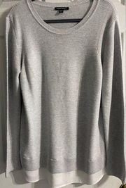 XL Gray Sweater. Pre loved Gently Worn.