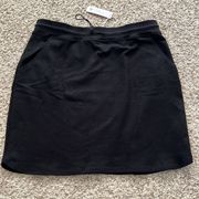 NWT Sundry for Evereve Athletic Skirt with Drawstring Waist - Size Large