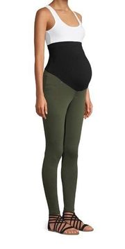 Time and Tru Womens Maternity Jeggings Size XL 16-18 Sage Green New