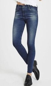 AG Adriano Goldschmied The Farrah Skinny Crop High Rise Jeans Women's Size‎ 27