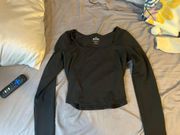 Hollister Long Sleeve Square Neck