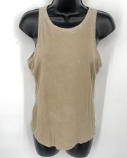 Cotton Citizen NEW Women's Standard Tank Top Lightweight SZ M Vintage Chai