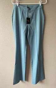 Slacks With Slit On Bottom Sides