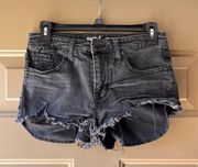 Massimo High Rise Denim Shorts