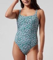 Athleta Hermosa One Piece Swimsuit in Camo Flora Gables Print New with Tag Sz M