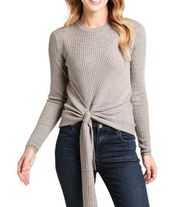 Brochu Walker The Dean Wrap Wool Pullover Top SMALL