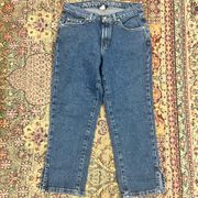 Vintage Boston Proper Cropped Mom Jeans