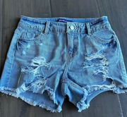 Rigid & Stretch High Waisted Shorts