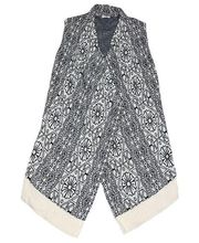 Ecote floral knit vest