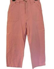 For Joseph vintage pink high rise carpenter utility pant size 6