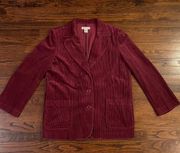 Vintage  Corduroy Blazer