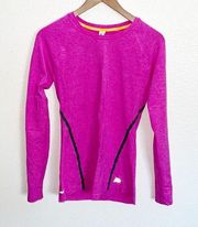 New Balance NB Dry Hot Pink Long Sleeve Running Shirt