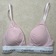 Calvin Klein : Pink Plunge Bralette