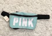 Victoria’s Secret Pink Teal Blue Zipper Fanny Pack Spring Break