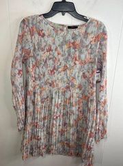 NWT RD Style Women's Olivianna Blue Floral Print Mini Dress Size Medium