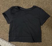 Black Workout T Shirt