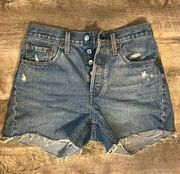 501 Cutoff Denim Shorts