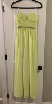 Strapless Prom Dress