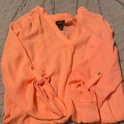 Orange rue21 blouse
