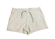 Toad & co cream colored comfy lounge shorts