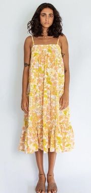 Girl and the sun St. Tropez Dress in Retro Floral Size XS