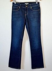 CAbi #916R Mid Rise Stretch Slim Boot Cut in Galaxy Wash Women's Size 6