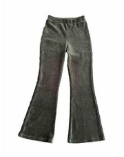 Women's Altar'd State Bohemian Aspen Flare Pants Olive Green- SMALL