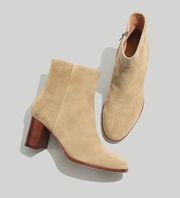 NIB  The Mira Side-Seam Ankle Boot in Suede Size 5H