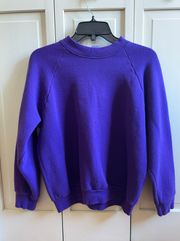 Purple  Sweatshirt