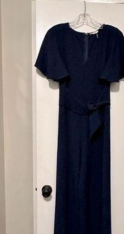 Entro navy blue jumpsuit size L