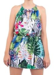 Christian Lacroix x Swininista Carefree Mini Dress Jardin Exochic Print NWT